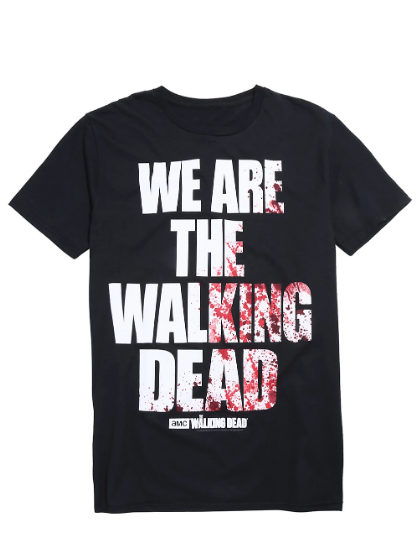 we are the walking dead shirt